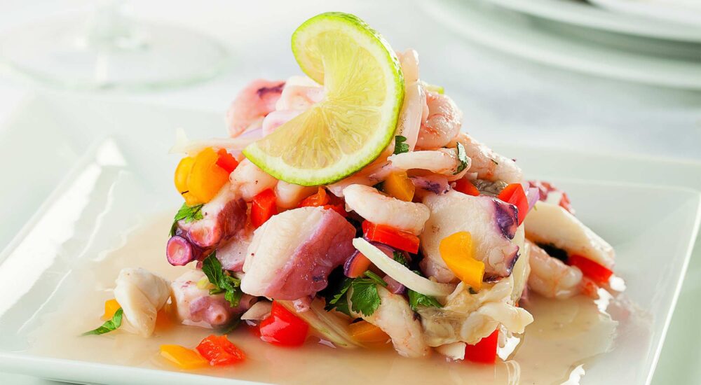 ceviche på torsk