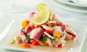 ceviche på torsk