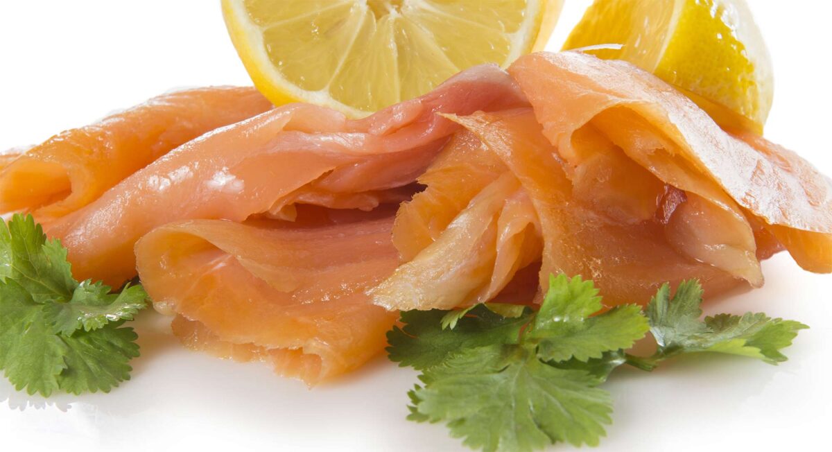 gravad lax med citron