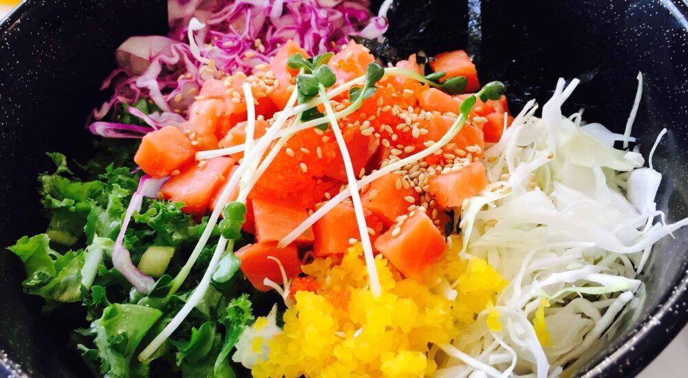fräsch sallad med salma lax