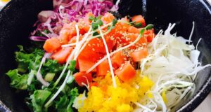 fräsch sallad med salma lax